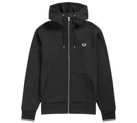 Fred Perry Fred Zipped Hooded Sweatshirt - Black XL