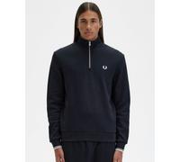 Fred Perry Half Zip Sweatshirt - Black X-Large