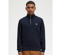 Fred Perry Mens Half Zip Sweatshirt NOS - Navy 608 - Navy 608 - M