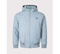 Fred Perry Mens Hooded Brentham Jacket - Colour: Z20 Stockport Blue - Size: Medium