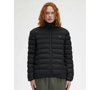 Fred Perry Mens Hooded Padded Jacket - Black 184 - Black 184 - XL