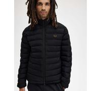 Fred Perry Mens Insulated Jacket - Black Nylon - Size Large