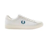 Fred Perry Mens Laurel Wreath Logo Leather Trainers - White - 7 UK - White - 100% Mixed
