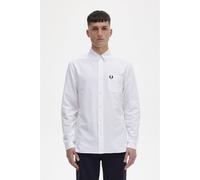 Fred Perry Mens Oxford Shirt - Colour: 100 White - Size: XL