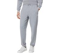 Fred Perry Mens Loopback Sweat Pants Track Bottoms Joggers Size Small in Steel Marl Grey