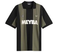 Fred Perry Men's Meyba Cut And Sew Polo Shirt Black Medium