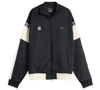 Fred Perry Men's Meyba Cut And Sew Track Jacket Navy Small