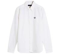 Fred Perry Mens Regular Fit Oxford Shirt - Colour: 100 White - Size: Small