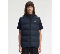 Fred Perry Mens Padded Gilet - Navy 608 - Navy 608 - M