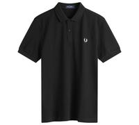 Fred Perry Men's Plain Polo Black/White