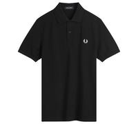 Fred Perry Men's Plain Polo Black/White