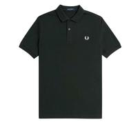 Fred Perry Mens Plain Short-Sleeved Polo Shirt - Knight Green - S - Knight Green - 100% Cotton