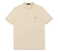 Fred Perry Mens Polo Shirt - Oatmeal - S - Oatmeal - 100% Cotton