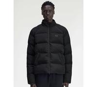 Fred Perry Mens Raglan Sleeve Padded Jacket - Black 102 - Black 102 - XXL