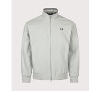 Fred Perry Mens Regular Fit Brentham Jacket - Colour: X06 Silver Blue - Size: XL