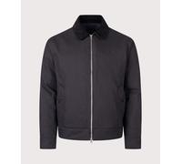 Fred Perry Mens Regular Fit Cotton Caban Jacket - Colour: 220 Black - Size: Medium