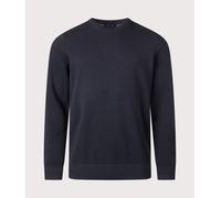 Fred Perry Mens Regular Fit Piqué Stitch Jumper - Colour: 421 Navy - Size: Medium