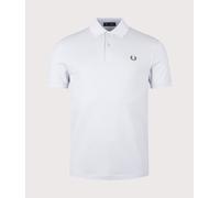 Fred Perry Mens Regular Fit The Fred Perry Polo Shirt - Colour: 08C Dusty Blue/Laurel Wreath Green - Size: XL