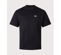 Fred Perry T shirt POCKET DETAIL T-SHIRT in Black EU S