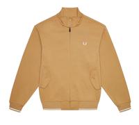 Fred Perry Mens Relaxed Fit Warm Stone Beige Jacket - Size X-Small