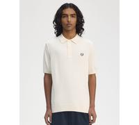 Fred Perry Mens Shirt in Ivory Cotton - Size X-Large