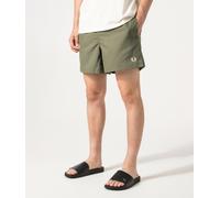 Fred Perry Mens Swimshorts - Colour: X21 Laurel Wreath Green - Size: Large