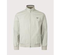 Fred Perry Mens The Brentham Jacket - Colour: S23 Seagrass/Black - Size: Large