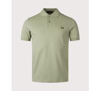 Men's Fred Perry Mens Plain Signature Polo Shirt - Tan - Size: 40/Regular