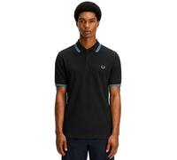 Fred Perry | Mens Tipped Polo Shirt - Black / S