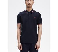 Fred Perry M3600 Twin Tipped Polo Shirt - Navy - M3600-T55 TWIN TIP PO
