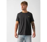 Twin Tipped T Shirt Anchor Grey / Tennis Ball Yellow, Medium
