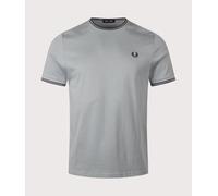 Fred Perry Mens Twin Tipped T-Shirt - Colour: Z56 Stockport Blue/Navy/Navy - Size: XL
