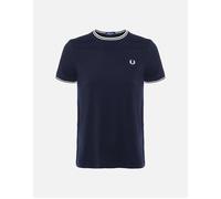 Fred Perry Mens Twin Tipped T-Shirt - Colour: Core 795 Navy - Size: XL