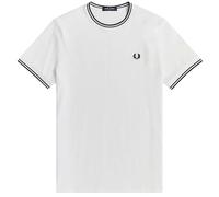 Fred Perry Men's Twin Tipped T-Shirt White
