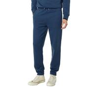 Fred Perry Mens Unisex Loopback Sweat Pants Track Bottoms Joggers Size Small in Midnight Blue