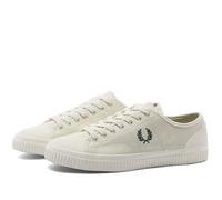 Fred Perry Mens Womens Unisex B4328 T96 Hughes Low Leather Trainers Sneakers Plimsolls Light Ecru Size 12 EU 47