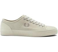 Fred Perry Mens Womens Unisex B5322 Hughes Low Canvas Trainers Sneakers Plimsolls Light Ecru Size 8 EU 42