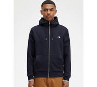 Fred Perry Mens Zip Through Hoodie NOS - Navy 795 - Navy 795 - M