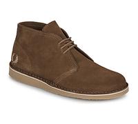 Fred Perry Mid Boots HAWLEY SUEDE in Brown 9