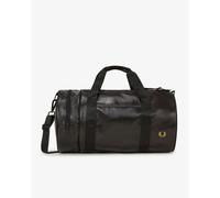 Fred Perry NOS Classic Barrel Bag - Black/Gold 774 - Black/Gold 774 - One Size