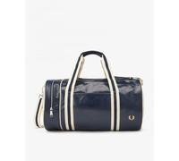 Fred Perry NOS Classic Barrel Bag - Navy/Ecru 635 - Navy/Ecru 635 - One Size