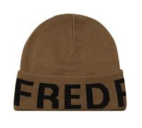 Fred Perry Oversized Logo Beanie - Stone - Stone - One Size