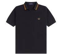 Fred Perry Pointelle Knitted Shirt - Black S S