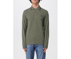 FRED PERRY Polo Shirt Men color Green - Size: M - male