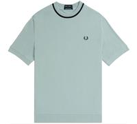 Fred Perry Reissues M7 Crew Neck Pique T-Shirt - Silver Blue - M7-X06