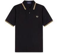 Fred Perry Reissues Made In England Twin Tipped Polo Shirt - Black & Gold 44 44