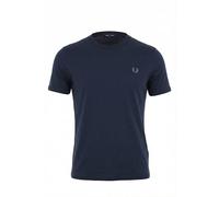 Fred Perry Ringer Men's T-Shirt, Tennis Blue, L