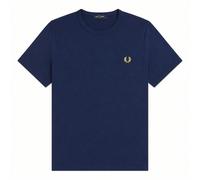 Fred Perry Ringer T-Shirt French Navy - M