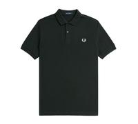 Fred Perry - Slim Fit Plain Polo Night Green & Snow White - L
