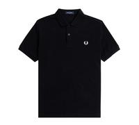 Fred Perry Men's Plain Polo Black/White